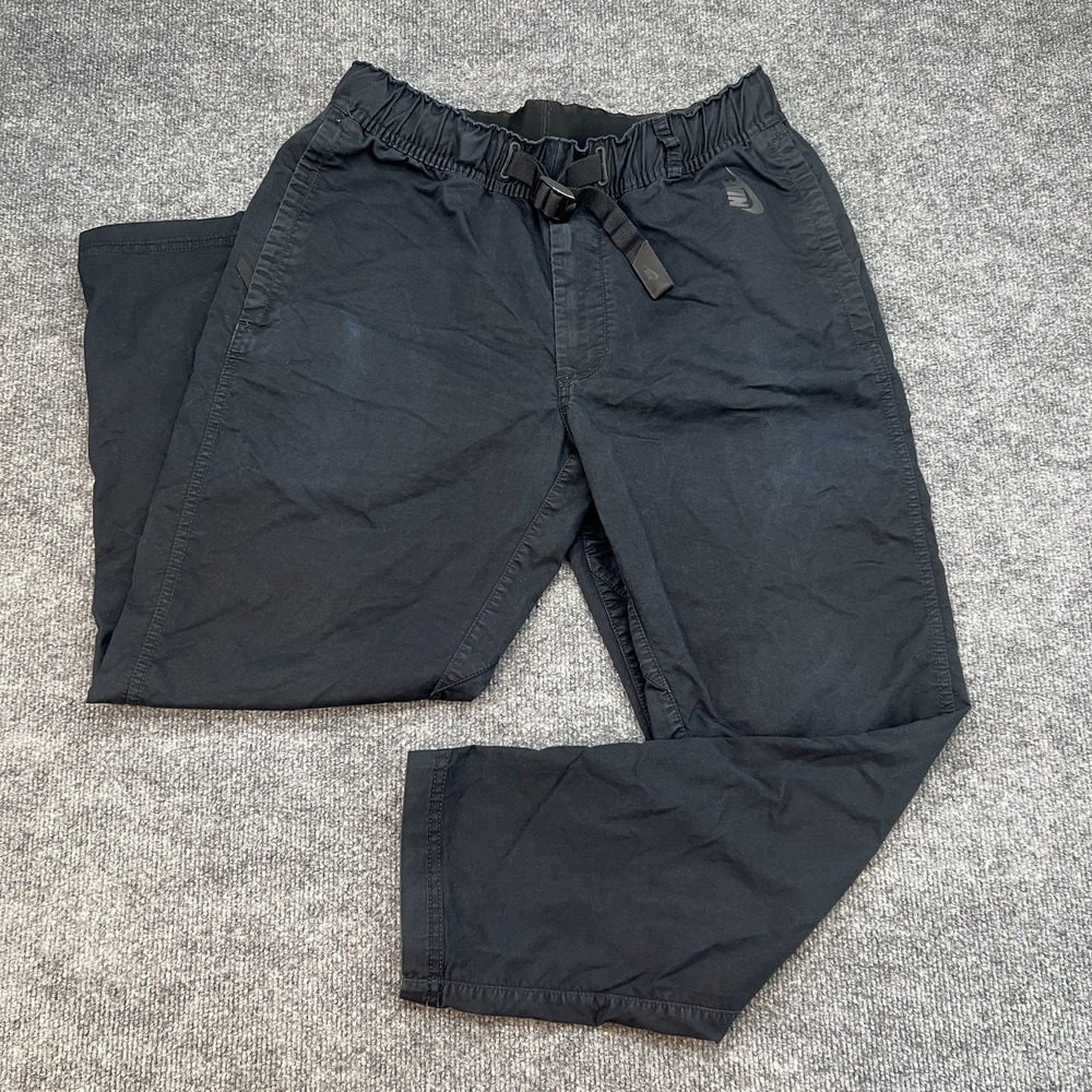 Nike NikeLab Medium Collection NRG Cotton Blend Woven Pants Black AO0812-010